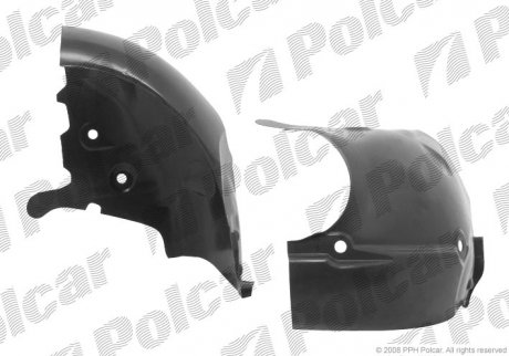 Подкрылок Polcar 6007FP4 (фото 1)