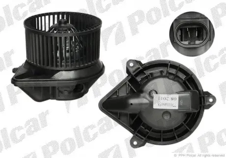 Вентилятор салону Polcar 6007NU1
