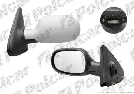 Зеркало наружное Polcar 6011514M