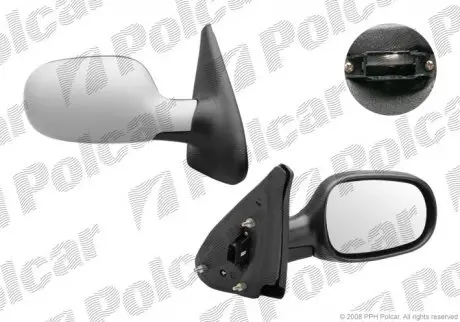 Зеркало наружное Polcar 6011524M