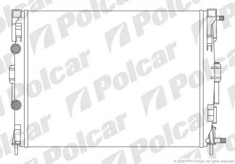 Радиатор Polcar 6012082 (фото 1)