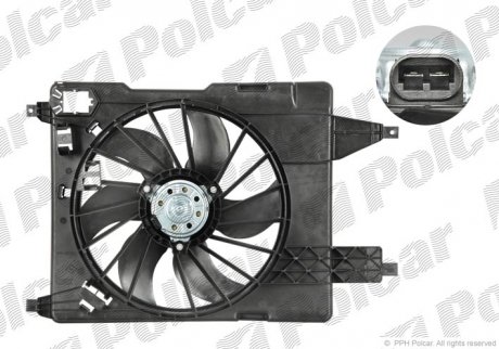 Вентилятор радиатора Polcar 601223W3 (фото 1)