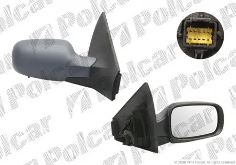 Зеркало наружное Polcar 6012524M