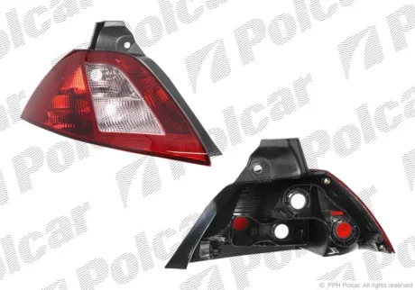 Фонарь задний | REN. MEGANE II, 03- Polcar 6012874E