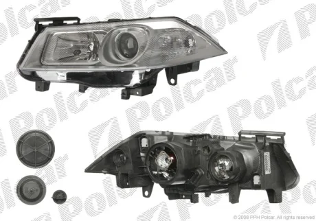 Фара основная | MEGANE II 06-08 Polcar 601310V