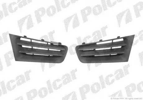 Решетка бампера переднего Polcar 6013273J