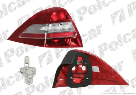 Фонарь задний | MEGANE II 06-08 Polcar 6013872E