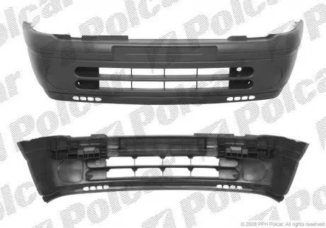 Бампер передний Polcar 601507J