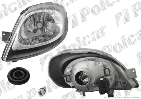 Фара основна | RENAULT TRAFIC, 01- Polcar 602610V
