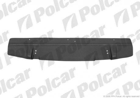 Защита переднего бампера Polcar 602634-6