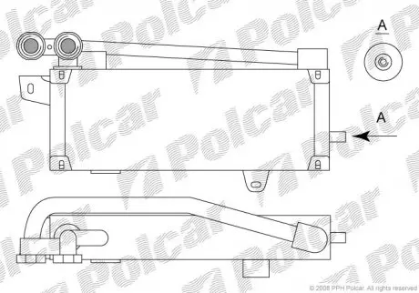 Радиаторы масла Polcar 6033L83X