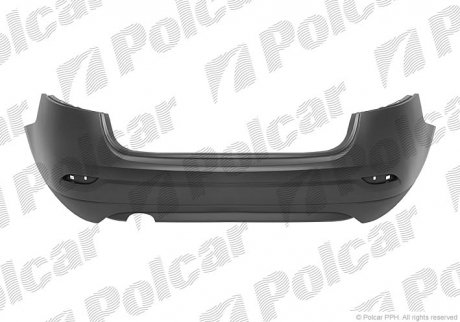 Бампер задний Polcar 6035961