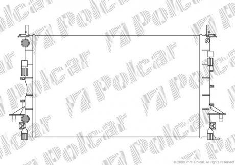 Радиатор Polcar 6037081