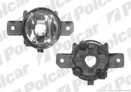 Фара передня | REN. LAGUNA II,01-04 Polcar 603729E