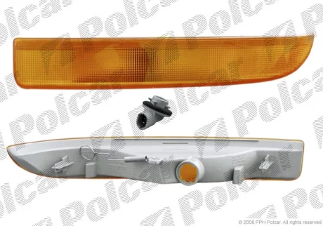 Покажчик поворота передній | RENAULT MASTER, 98- Polcar 604119E