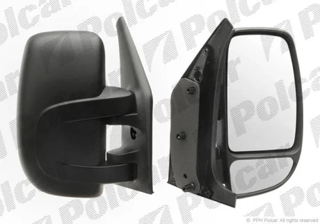 Дзеркало зовнішнє правий | RENAULT MASTER, 03- Polcar 6042521M