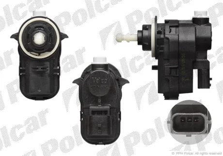 Моторчик фары | CLIO III, 05-09 Polcar 6055099V