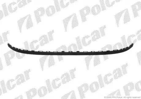 Спойлер бампера переднего Polcar 605525J