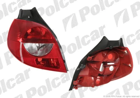 Ліхтар задній | CLIO III, 05-09 Polcar 605588E