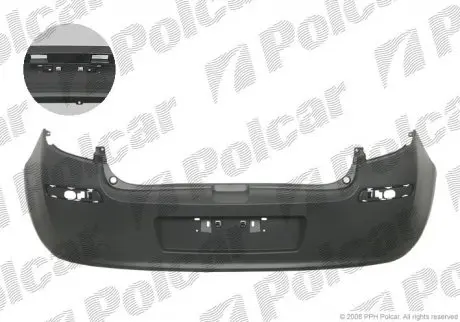 Бампер задний Polcar 605596