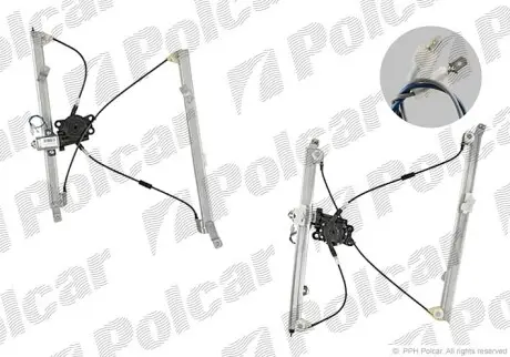 Склопідйомник електричний Polcar 6055PSE1