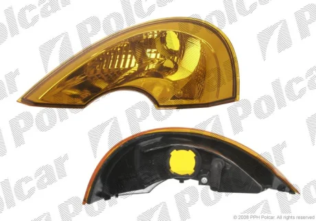 Указатель поворота передний | MODUS, 12.04- Polcar 605619E