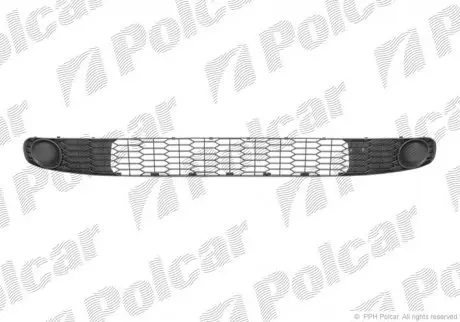 Решетка бампера Polcar 605927