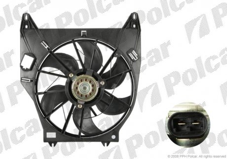 Вентилятор радиатора Polcar 606023W2