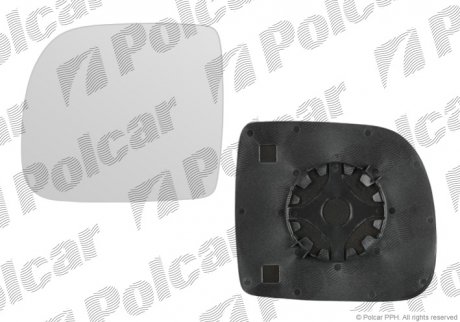 Скло ддзеркала Polcar 6060543M