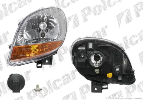 Фара основна | RENAULT KANGOO II Polcar 6061093E