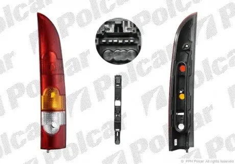 Ліхтар задній правий Polcar 606188