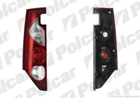 Фонарь задний | KANGOO, 01.08- Polcar 606288E