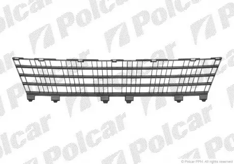 Решетка бампера Polcar 6064273