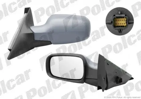 Зеркало наружное Polcar 6071515E
