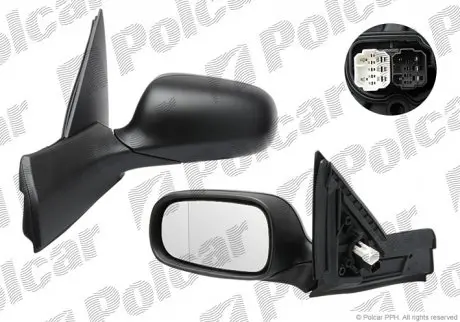 Зеркало наружное Polcar 6523513M