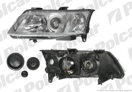 Фара основная | 9.3 02- Polcar 6530090E