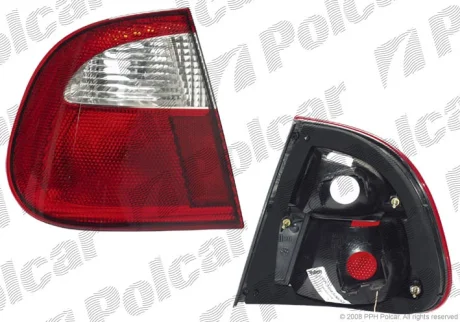 Фонарь задний | SEAT IBIZA/CORD.,99- Polcar 671688E