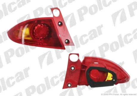 Ліхтар задній | LEON, 05- Polcar 672687E