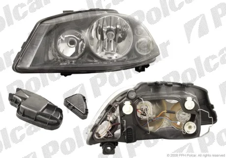 Фара основна | SEAT IBIZA/CORD.,02- Polcar 6730101E