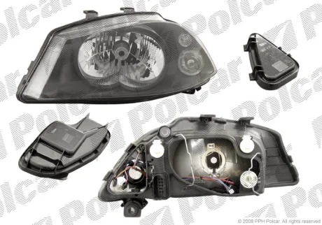 Фара основна | SEAT IBIZA/CORD.,02- Polcar 673010E