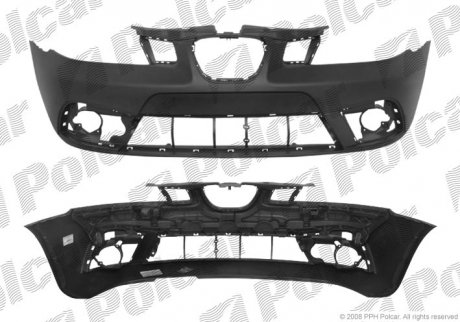 Бампер передній Polcar 673107