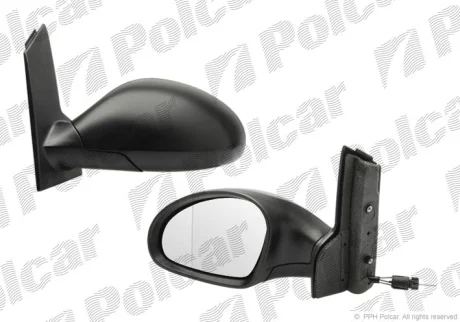 Зеркало наружное левый | SEAT TOLEDO III, 04- Polcar 6755511M