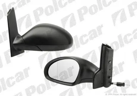 Зеркало наружное Polcar 6755521M
