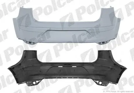 Бампер задний Polcar 6755961