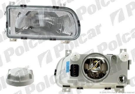 Фара основная | SKOD.FELICJA,-98/98- Polcar 6910090E