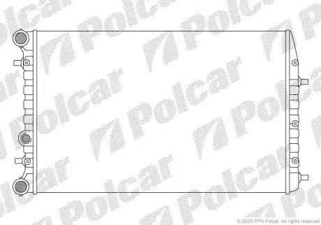 Радиатор охлаждения Polcar 6913083