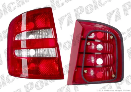 Фонарь задний | SKODA FABIA, 00-07 Polcar 6913872E