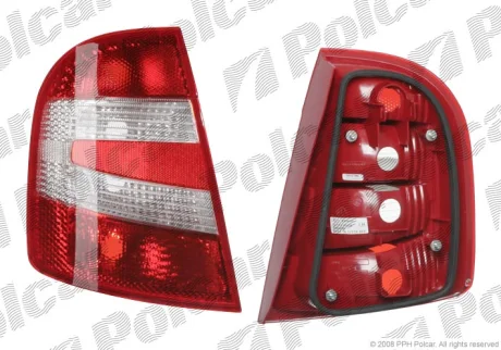 Ліхтар задній | SKODA FABIA, 00-07 Polcar 6913874E