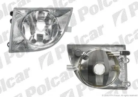 Фара противотуманная правая Polcar 691530-E