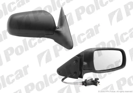 Дзеркало зовнішнє правий | SKODA OCTAVIA 98- Polcar 6920523M